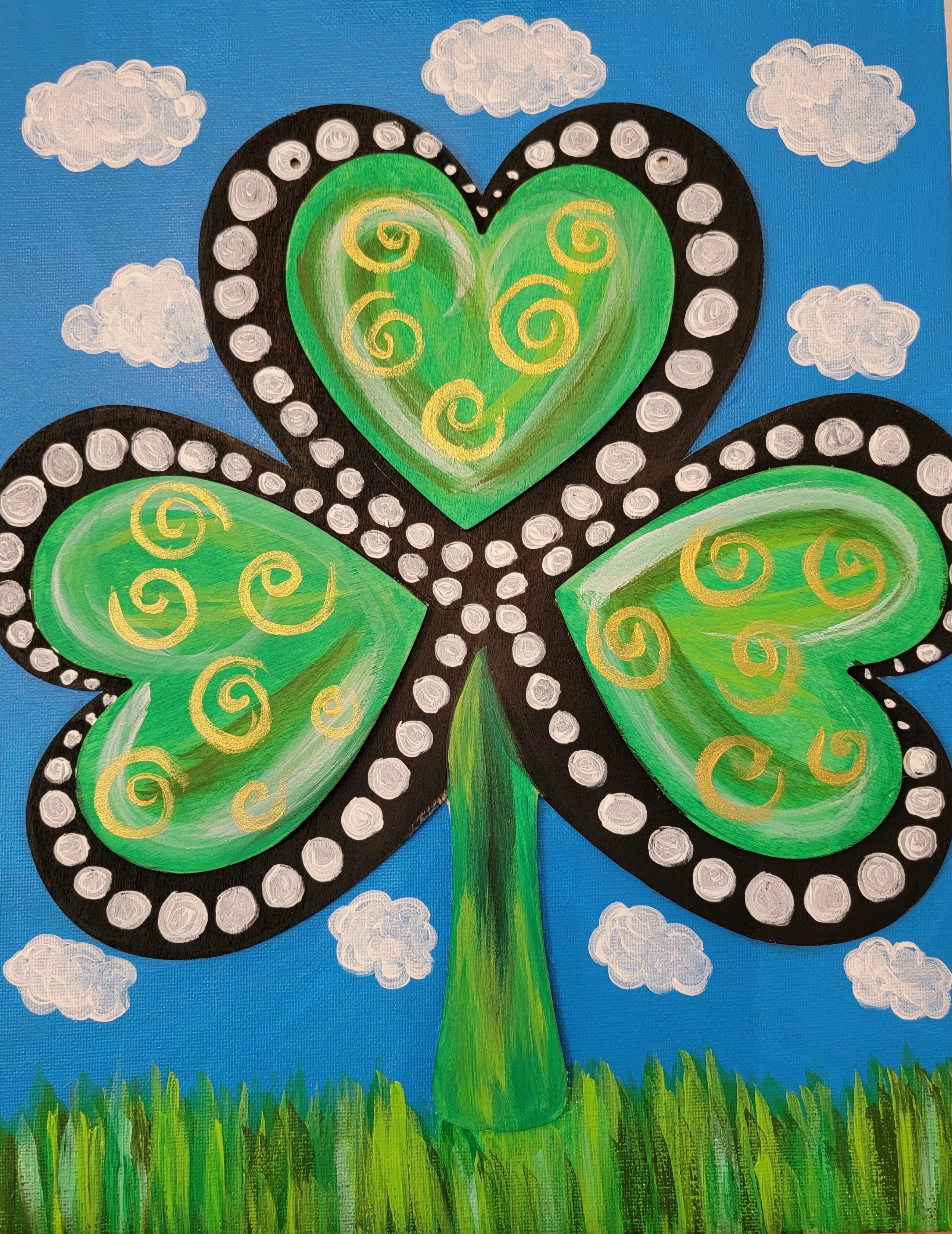 Pop Shamrock! – Nicole Batt Illustration